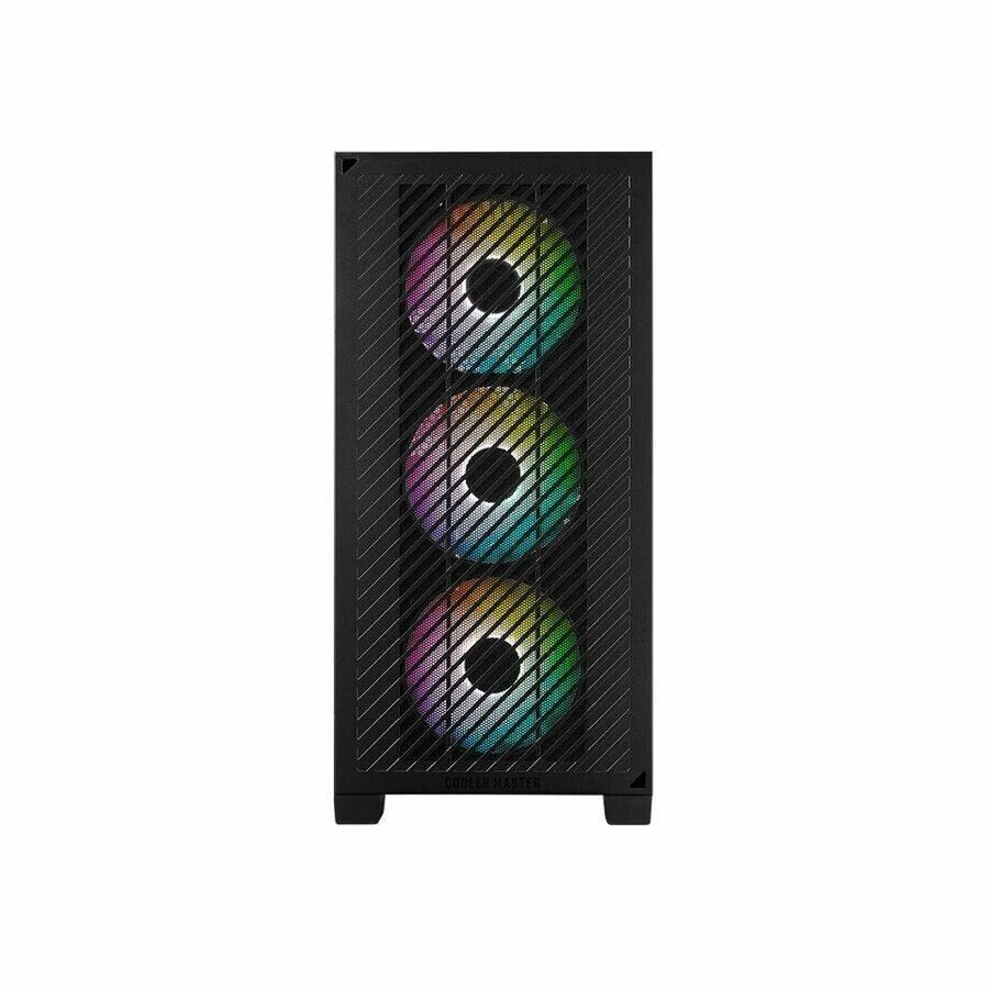 Cooler Master E301-KGNN-S00 Elite Mini Tower 3x1200mm ARGB FAN PC Case Black - Image 2 of 4