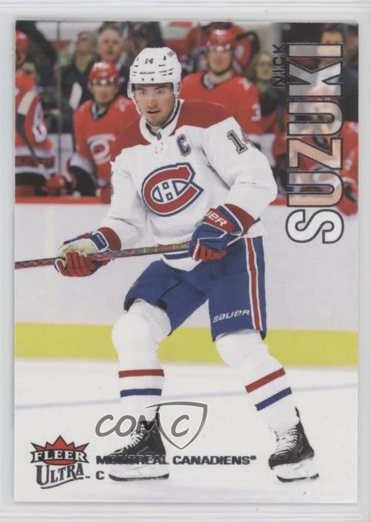 2022-23 Upper Deck Fleer Ultra Silver Foil Nick Suzuki #4