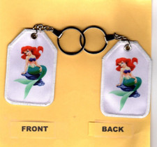 LITTLE MERMAID Key Chain APPROX SIZE 3.5X2.25"
