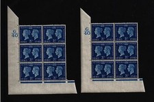 SG 483 Error  1940 CENTENARY SCARCE 2 1/2d CYL & QCOM 6B & BLOCK CYL  CAT &pound;100+