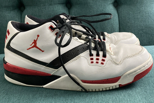 Nike Air Jordan Flight 23 White, Red, Black Sneakers 317820-116 Size 11, 2015 - Picture 3 of 8