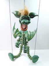 Dunstan The Dragon Bozart by Daniel Oates Marionette Vintage Puppet 1997