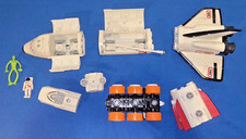 Matchbox MBX Mega Rig Space Shuttle Mixed Parts Battery Powered Rover