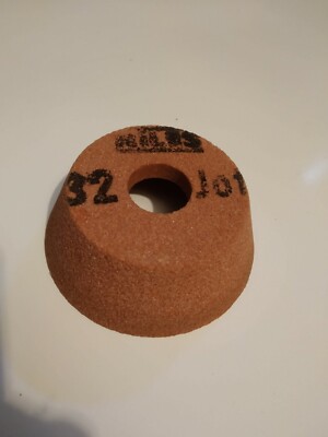 NILES Schleiftopf 32 Jot Ø125 Ø95 Ø32 45 breit TOP schräg Schleifscheibe DDR neu
