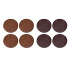 Non-Skid Furniture Caster Cups Furniture Wheel Stoppers for Chair Bed Cribs