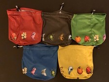 5 Promo Drawstring Microfiber Bags for Quacks...