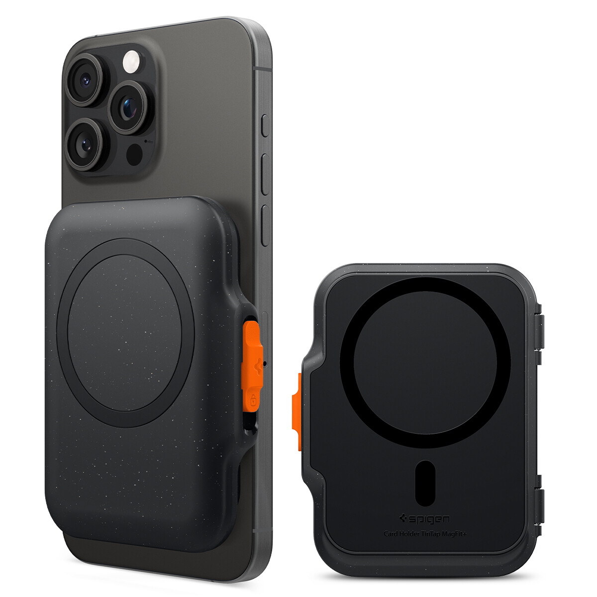 Spigen Magsafe Wallet | Tintap MagFit+ Hard Shell Card Holder | eBay