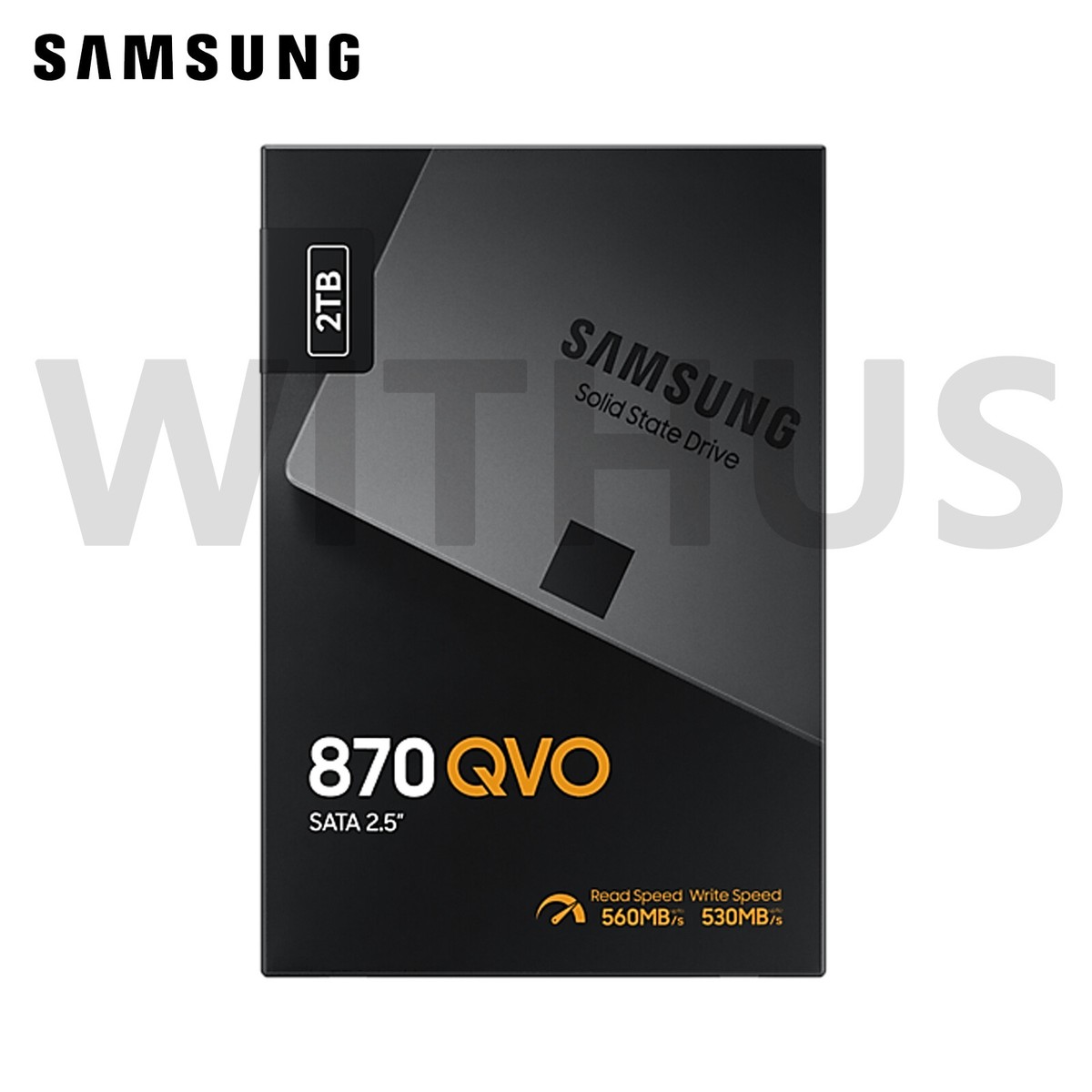 SAMSUNG 870 QVO SATA SSD 2TB/4TB/8TB Read 530MB/s Write Reliable
