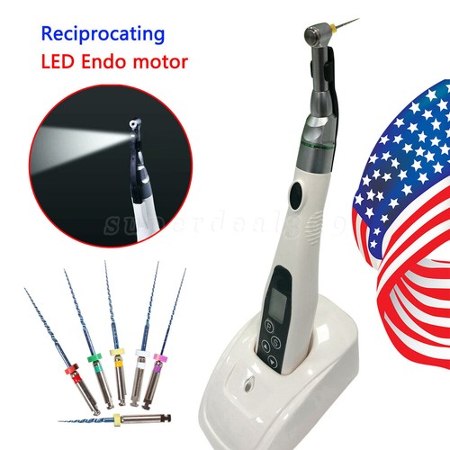 Dental Akku LED Endomotor 16:1 Gegenwinkel Wurzelkanalbehandlung /6* Feilen - Bild 27 von 27