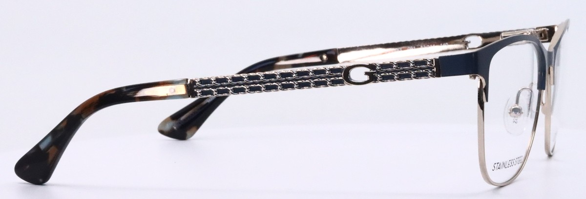 Guess EYEGLASSES GU2883-091-53 New with case Guess GU2883 091 Matte Blue Square Womens Full Rim  main image 3