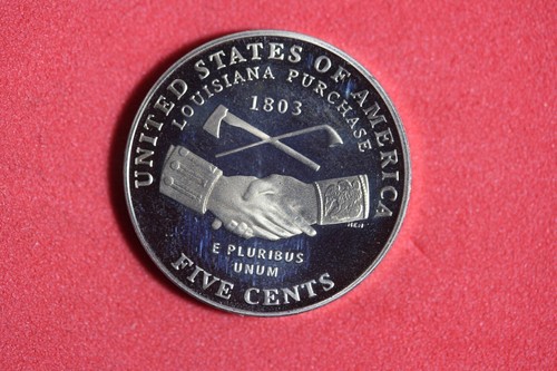 ESTATE FIND 2004- S PROOF JEFFERSON NICKEL!! #K52588 - Picture 2 of 2