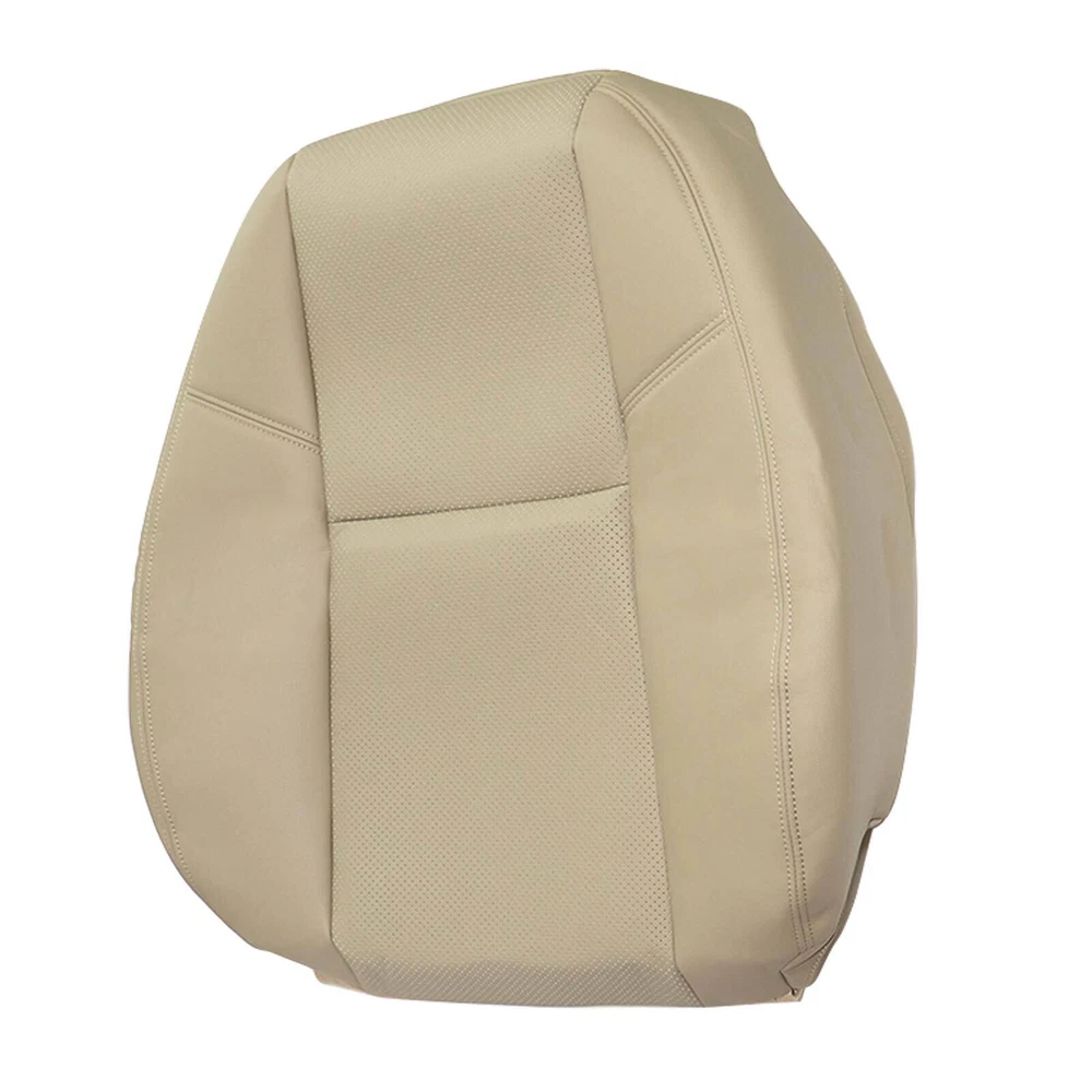 2009-2014 For Cadillac Escalade EXT Front Bottom Top AC Leather Seat Cover Tan