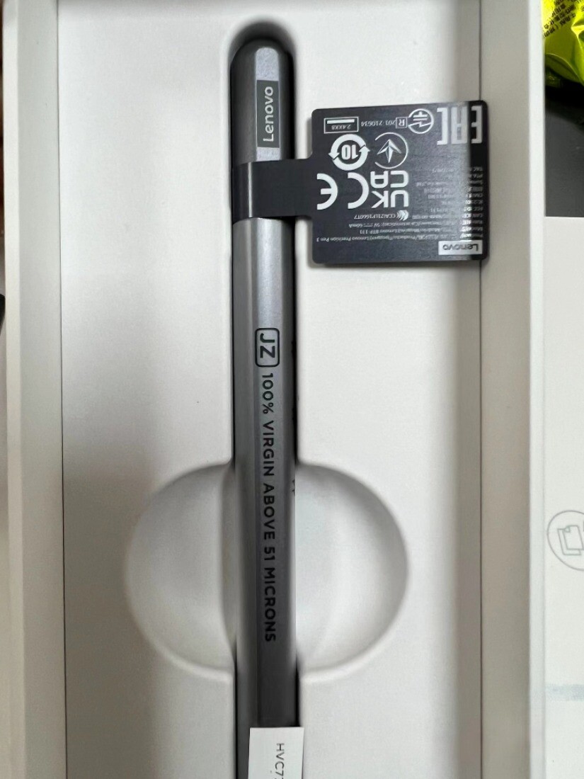 Stylet Pour Lenovo Tab P11 2021(J606F/ J616), Pour Tab P11 2022-10,6" (TB128FU), Pour Tab P11 Plus 2021 (J607/J607Z) Stylus WGP, AES 2.0 MPP 2.0 Pen