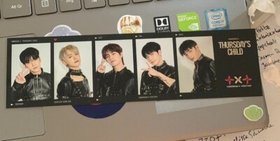 TXT Thursday's Child 「Photo strip」 TXT (Tomorrow x Together) Thursday's Child Mess Version Filmstrip