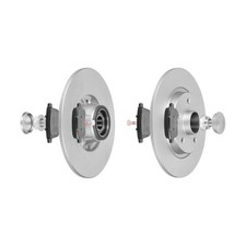 BREMSSCHEIBEN Ø274MM + BREMSBELÄGE HINTEN FÜR MERCEDES CITAN RENAULT KANGOO 