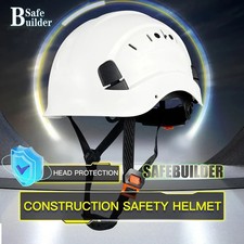 CE Work Safety Hard Hat for Engineer Slotted Ventilated Construction Safety