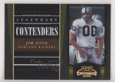 2006 Playoff Contenders Legendary Contenders Gold 90/250 Jim Otto #LC-9 HOF u6m