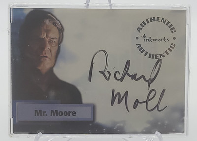 Smallville Season 2: Autograph A15 Richard Moll as Mr. Moore 2003 Inkworks