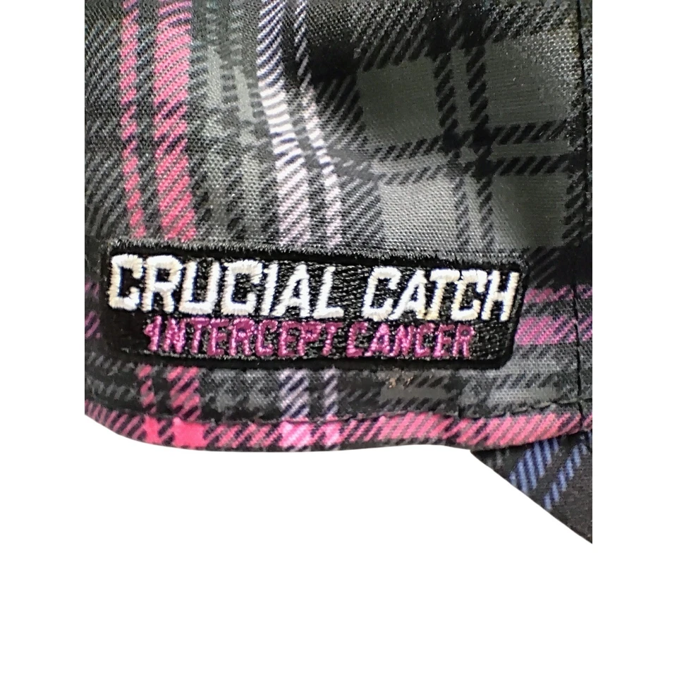 Sombrero a cuadros Kansas City Chiefs New Era para mujer 9TWENTY Crucial Catch Foto 3 de 4