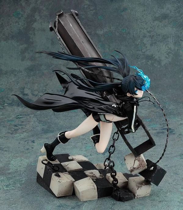 Black Rock Shooter Animación ver. Figura PVC escala 1/8 GoodSmile Company Japón Foto 2 de 4
