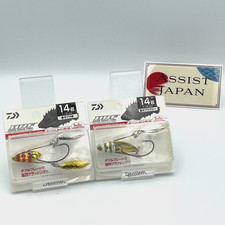 DAIWA HRF KJ Head Double Spin SS 14g 2pc Set Rare Discontinued Japan
