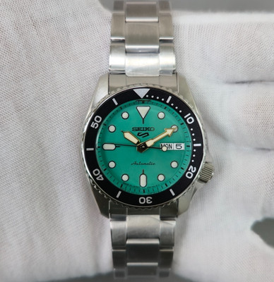 Seiko 5 Sports SKX Series SBSA229 Automatic 38mm Green Dial Neu Herrenuhr
