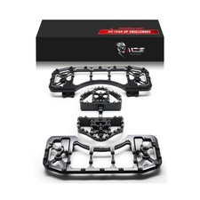MZS Motorcycle Floorboards Passenger Driver Footboards Wide Foot Pegs Board P...