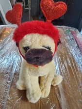 FAO Schwartz Sparklers Pug Plush 14"