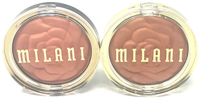 (2) Milani Rose Powder Blush Sealed 0.60 oz Each 11 - Blossomtime Rose