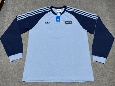 NEW OASIS Adidas Long Sleeve Live 25 Los Angeles USA Lrg Concert