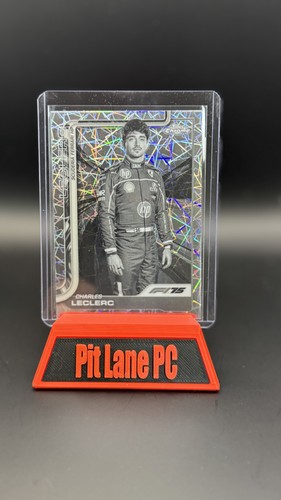 Charles Leclerc [Black Refractor] #3 2025 Topps Chrome Formula 1 card