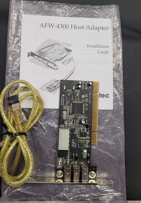 Adaptec AFW-4300 PCI card 3 Port FireWire Host Bus Adapter