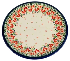 Polish Pottery Dinner Plate 10.75" from Zaklady Boleslawiec