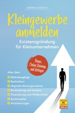 Kleingewerbe anmelden - Existenzgründung für Kleinunternehmen | Görlich Andreas