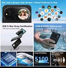 IIIF150 Action 15 Rugged 24+256GB 48MP IP68 5100mAh Dual Screen Android 15 Phone