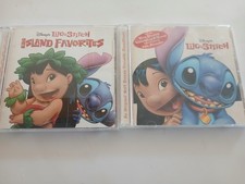 Lot of 2 Disney CDs LILO & STITCH Soundtrack & LILO & STITCH Island Favorites