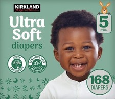 Kirkland Signature Diaper Size 5 - 168 Count
