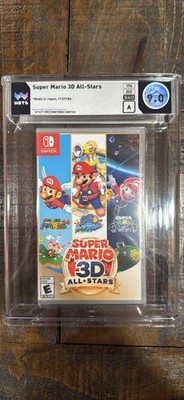 Super Mario 3D All-Stars 64 Sunshine Galaxy Switch NEW Sealed Y-Fold A WATA 9