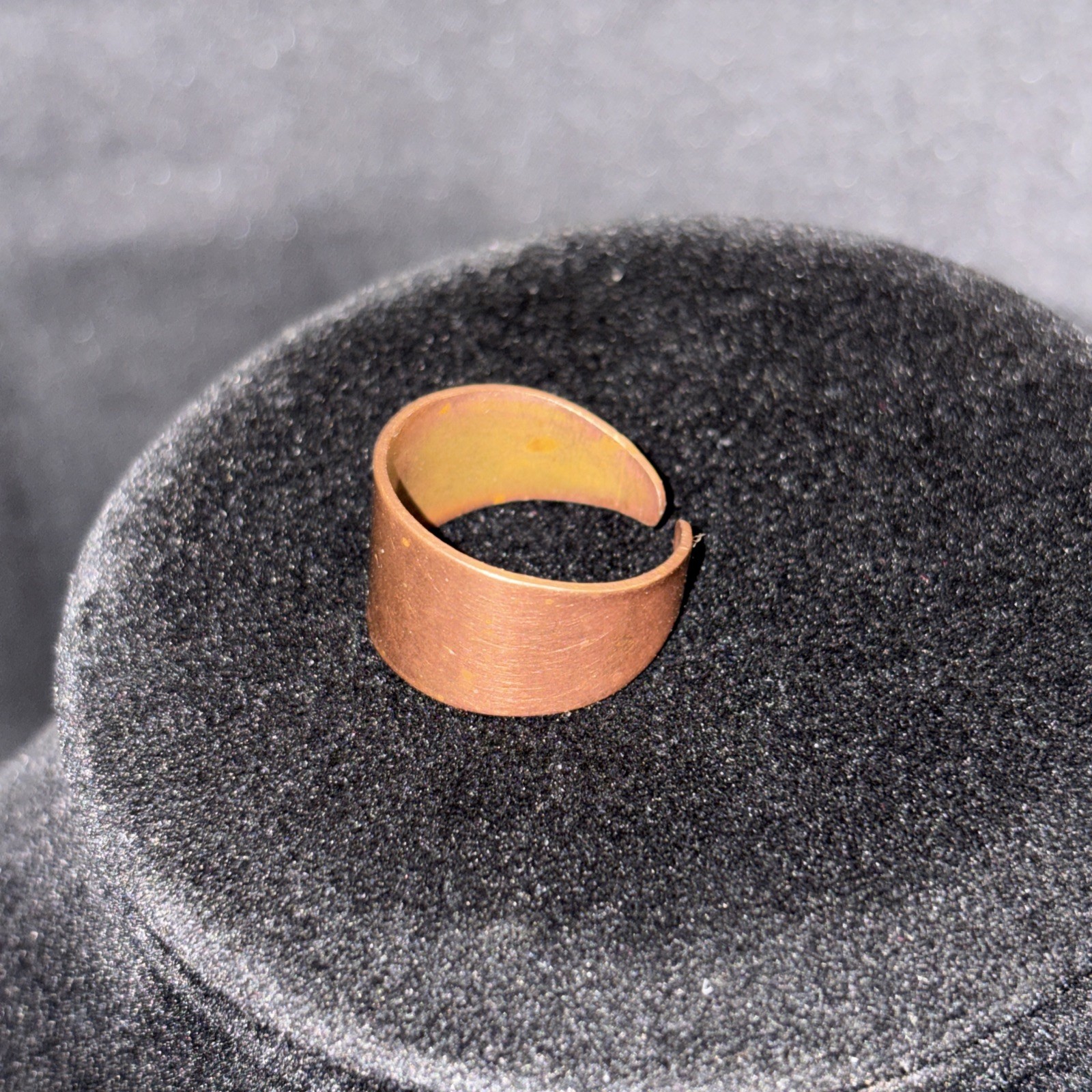 Native American STHWST SOLID COPPER cuff bracelet… - image 22