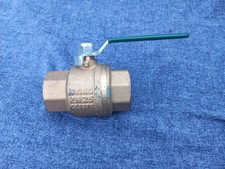 DZR Marine brass ball valve 1.5" for boat, etc DN40 PN25 1/4 turn ISIS