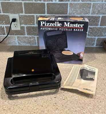 Salton Pizzelle Master Automatic Pizzelle Baker Model WM-6 Tested