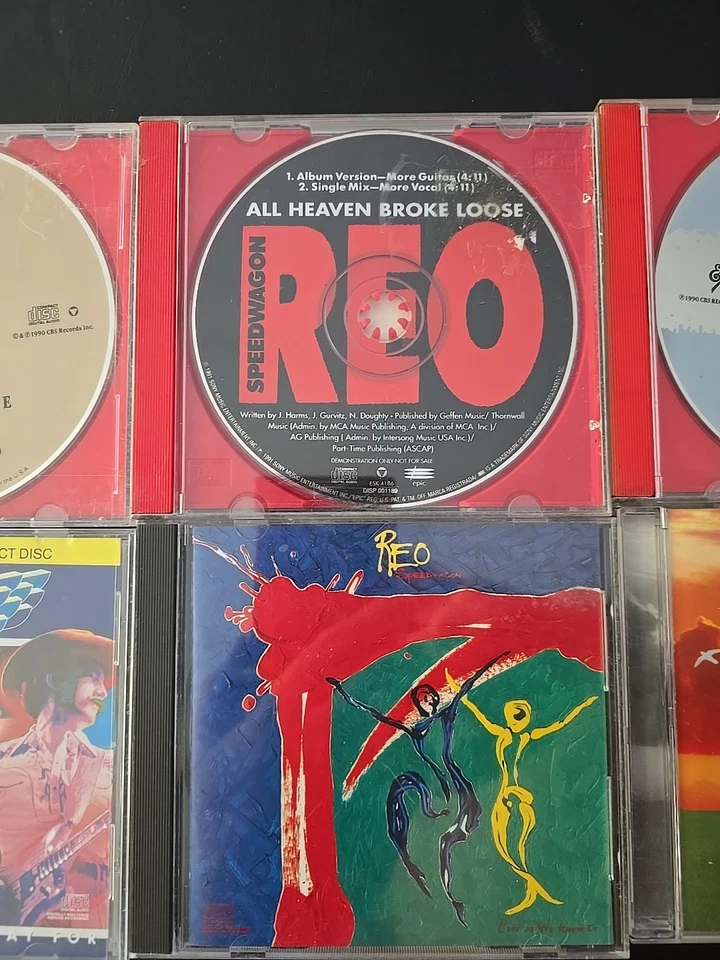 Reo Speedwagon 10 Cd Lot SINGLES,HITS &MORE 10 CD LOT FAST SAFE FREE SHIPPING - Image 3 of 4