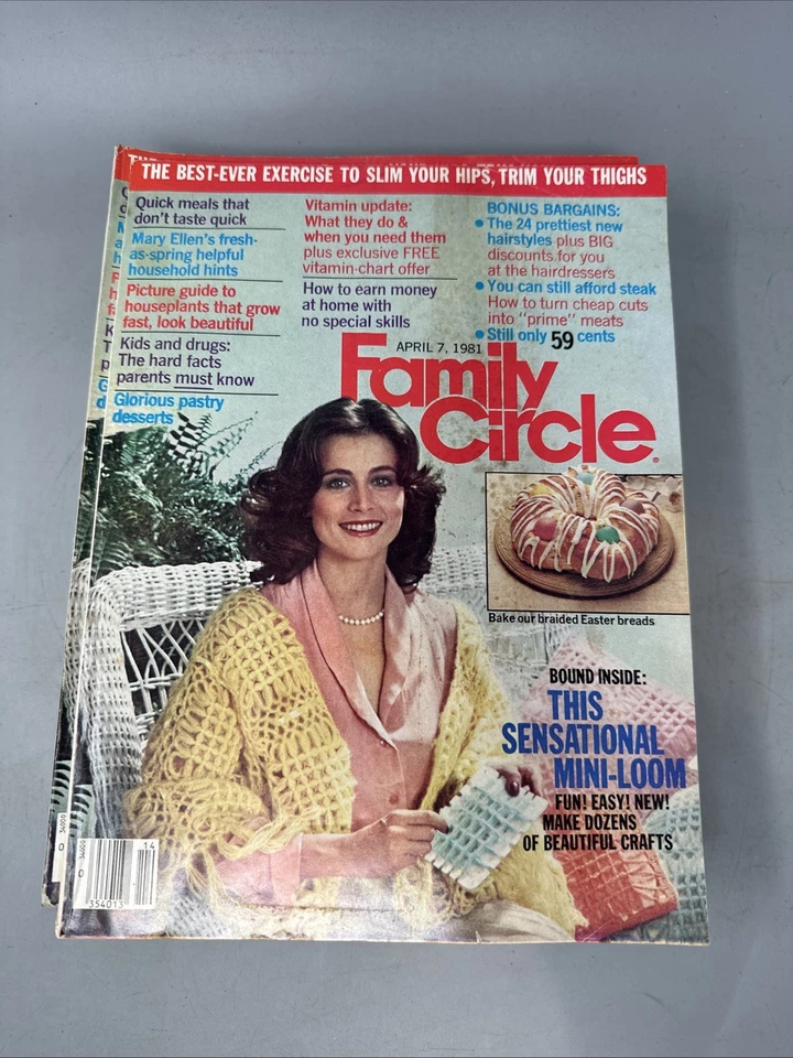 Vintage FAMILY CIRCLE Magazine LOT of 13 Issues 1980s 1970s 1973 1974 1975 1981 - Image 2 of 4