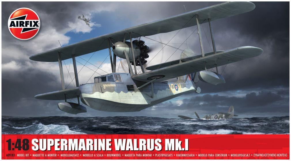 1/48 SUPERMARINE WALRUS MK.I (PLASTIC KIT) A09183 - Image 18