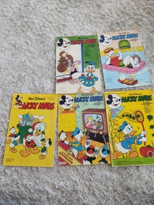Micky Maus Hefte Konvolut 60er bis 80er Vintage