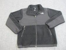 The North Face Denali Jacket Boys Large 14/16 Black Fleece Full Zip Outdoor