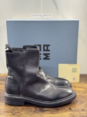 MOMA Chelsea Stiefel Schwarz Handgefertigt IN Italien Luxury MOMA Stiefel Frau