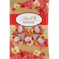 Lindt Nougat Vollmilch Schokoladen Eier Blumen Edition 540g 6er Pack