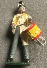Traditions Metal  Toy Soldier Soldier Drummer Napoleon Wars England