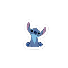 Stitch Bubble Free Sticker